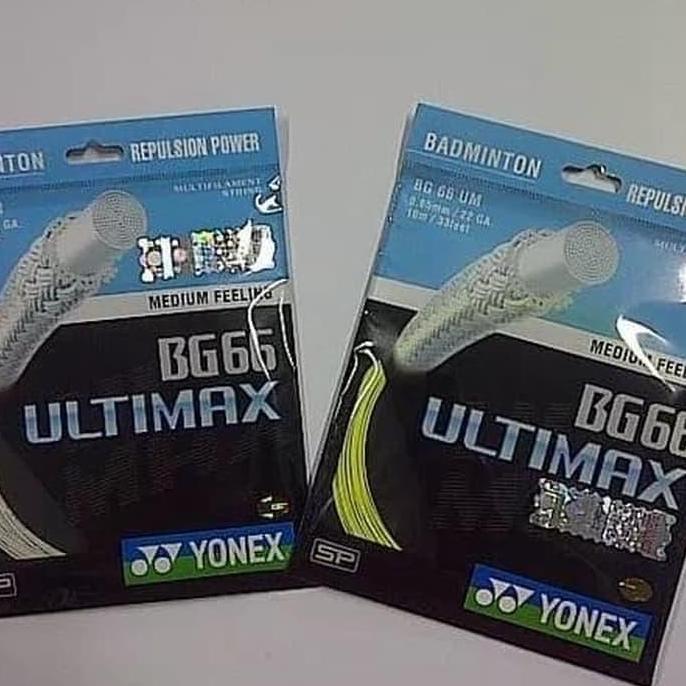 Mintonoi- Senar Bg66 Ultimax - Bg 66 Ultimax Sp Sunrise Original Berhologram