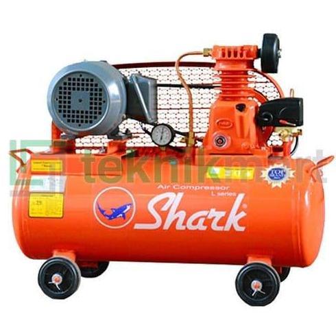 Sale Shark Kompresor Angin Lzpm-5114 1/4 Hp Belt Driven 6 Bar 35 L/Min Dengan Motor Fetch 220 V Gara