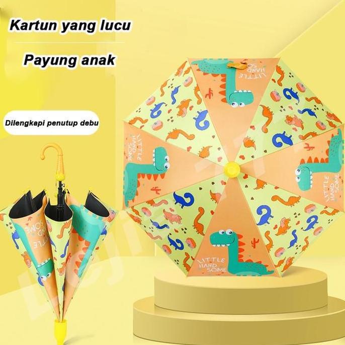 Kidall- CodPayung Anak/Payung Lncu/Payung Anak Karakter Kucing/ Payung Mainan/Payung Anak Perempuan/