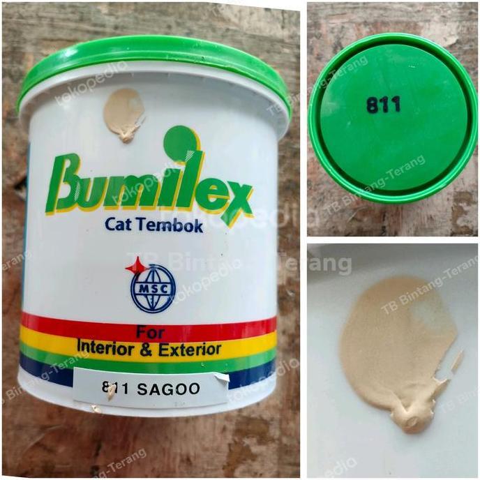 BUMILEX 811 SAGOO CAT TEMBOK INTERIOR EKSTERIOR 1 KG