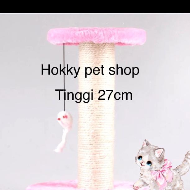Mainan Kucing Cakaran /Tiang Mainan Cakaran Kucing