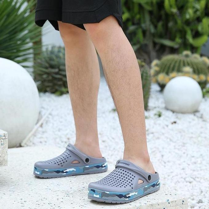 STEPPING Sandal Kodok Pria Dewasa Sandal  Slip On Sandal EVA Berkualiatas Ringan  Sendal Karet Pria 