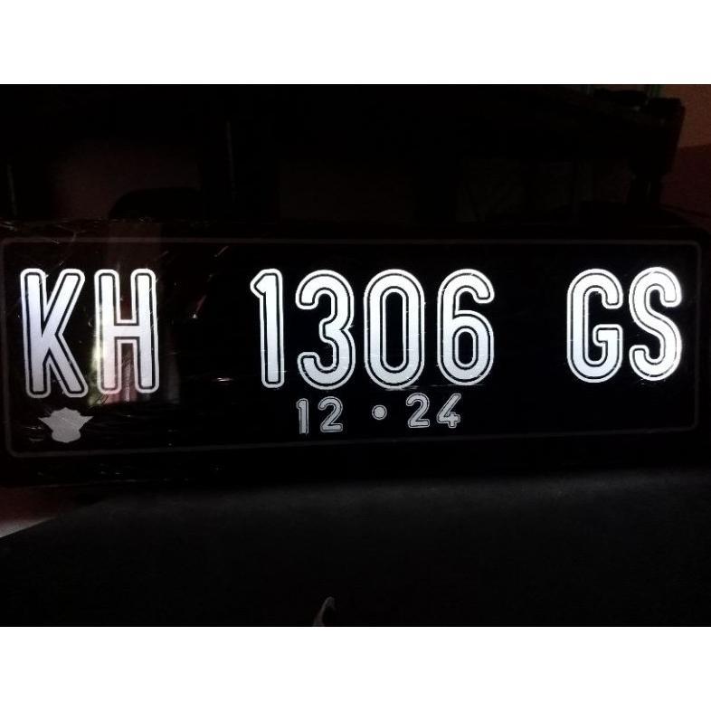 Plat Mobil Custom/ Variasi Plat Mobil + Dudukan dan Lampu