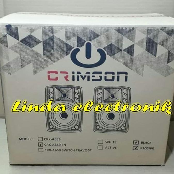 Speaker Box CRIMSON CRX-659 FN speaker Box 6"/set,(box speaker pasif)