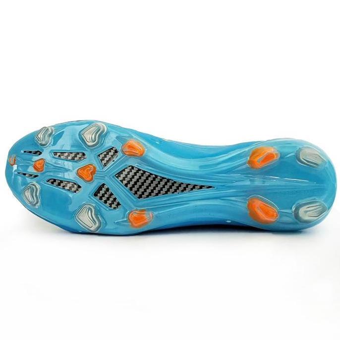 Sepatu Bola Shakaz Thunderbolt Biru Light Terlaris Nyaman Dipakai Dan Bergaransi Toko