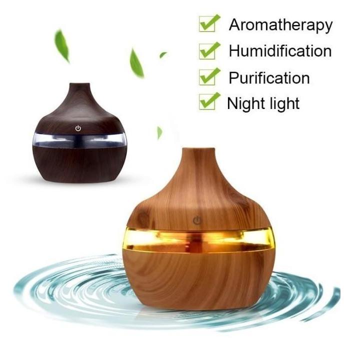 Air Humidifier Alat Pengharum Ruangan Aromaterapi Uap Diffuser Oil