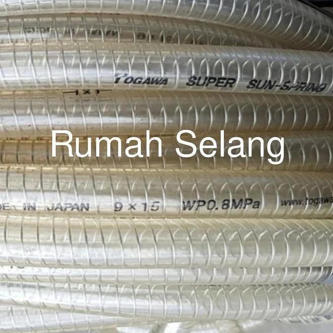 Selang Spring Togawa 9 x 15 / Selang Kawat Togawa 3/8 Inch / Selang