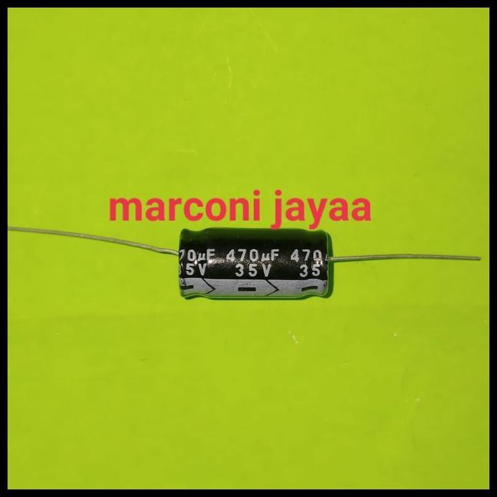 TERMURAH KAPASITOR 470UF 35VOLT AXIAL 