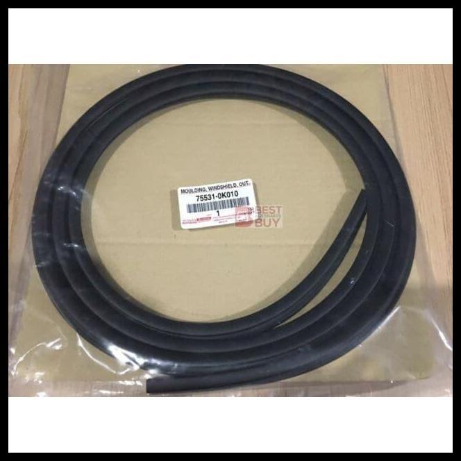 HOT DEAL LIS KARET KACA DEPAN ORI FORTUNER HILUX 2004-2012 75531-0KXSX 