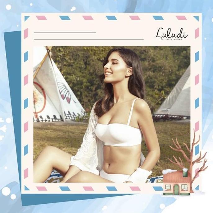 Luludi by Wacoal Simply Collection Bra Kemben Strapless No wire 1/2cup