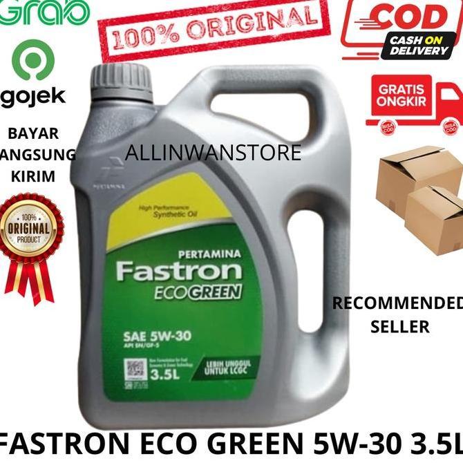 Bestone- Oli Pertamina Fastron Eco Green SAE 5W30 / Fastron Ecogreen SAE 5W-30