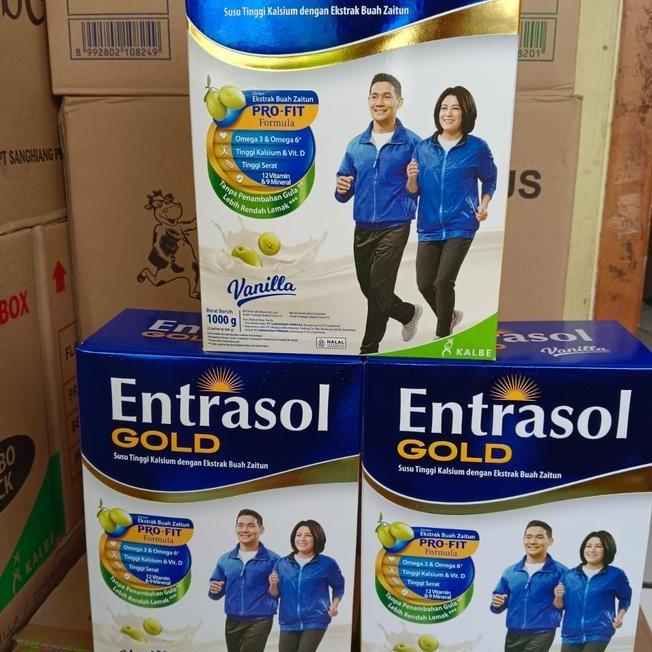 Entrasol Gold Vanila 980 Gr Susu