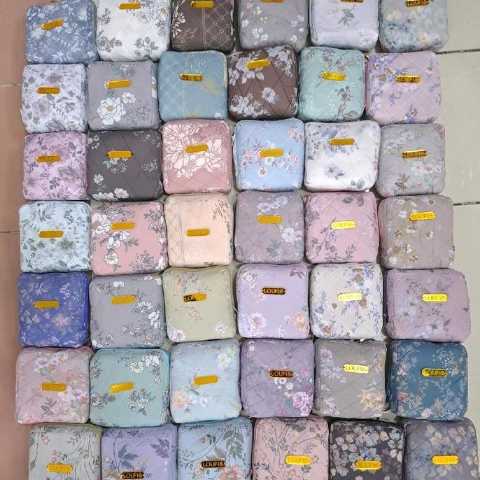 Mukena Travel Terbaru Parasut Korea 2in1 Mukena Parasut  Korea Kotak Motif Mukena Mini Lembut