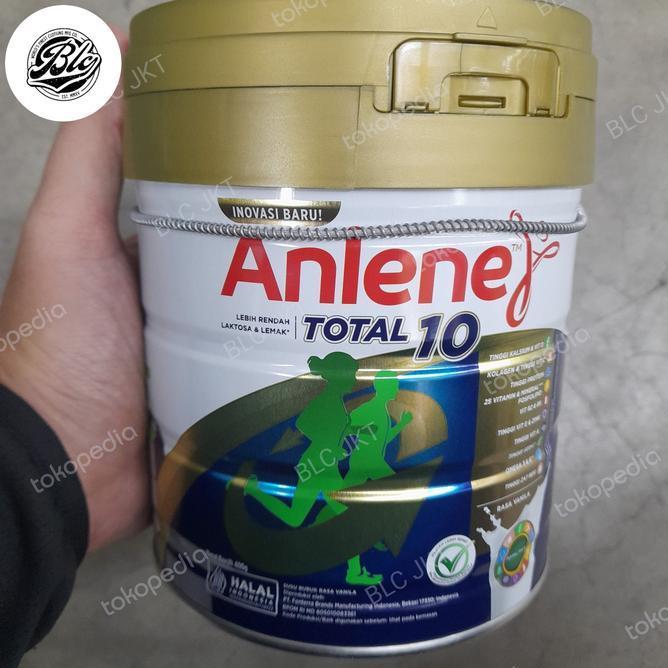 Anlene Total 10 Vanilla 400Gr Susu Lansia Susu Bubuk Minuman