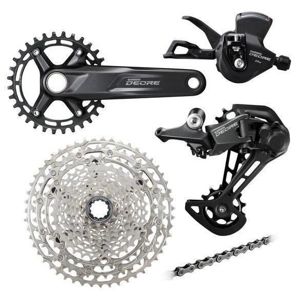 SHIMANO M5100 Deore 1x11 sp Tanpa Brake Groupset MTB