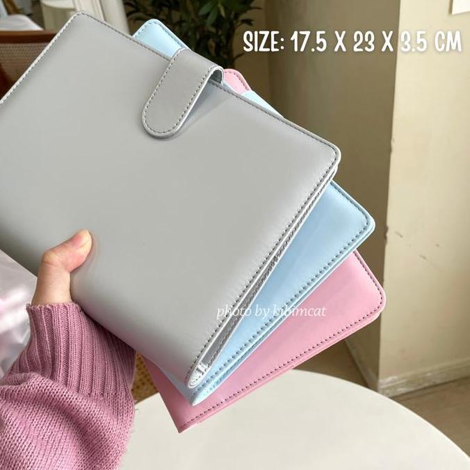 Organix- Sundae - A5 Binder Leather Case / Binder Album Photocard Pc Pastel