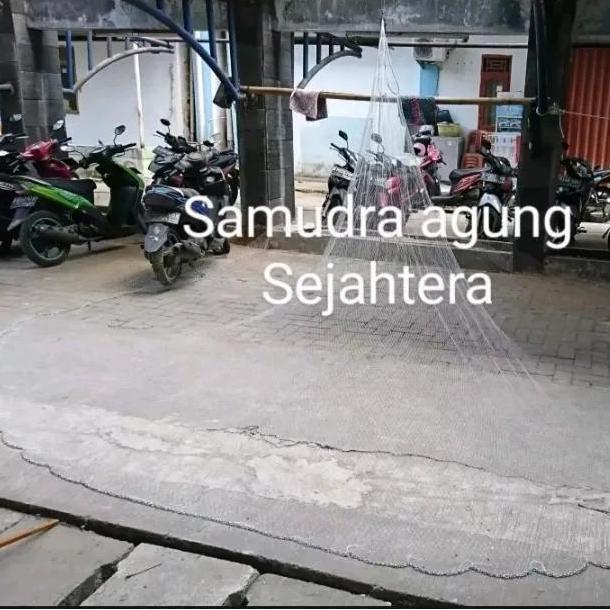Bst Ready Jala Ikan,  Jala Udang, Jala Lempar,  4,5 Meter Bahan Senar,  Jala Sungai, Best Seller