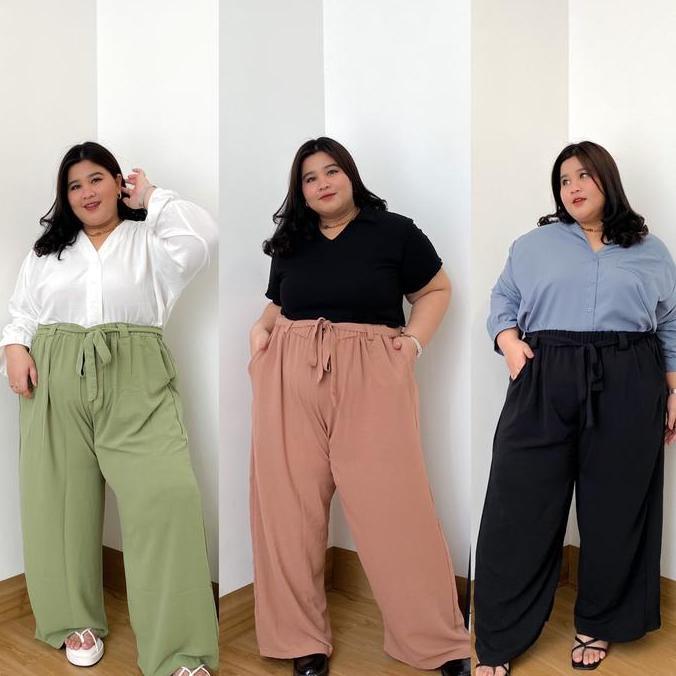Yurima- Vina Pants/ Celana Panjang Jumbo/ Celana Panjang Big Size/ Celana Jumbo/ Celana Big Size/ Ku