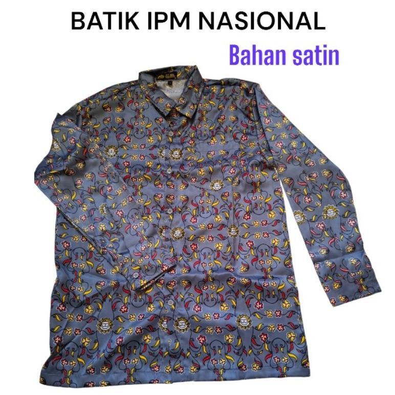 Berkualitas Bahan Satin Baju Batik Ipm Muhammadiyah Sma/Smk/Ma
