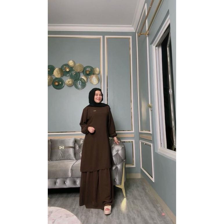 PREMIUM GAMIS MALAYSIA ANGGUN/MELAYU CERUTY POLOS