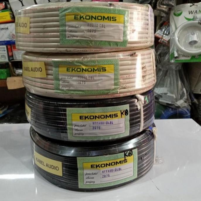 TERMURAH - kabel NYY serat 2x0.75 ekomomis