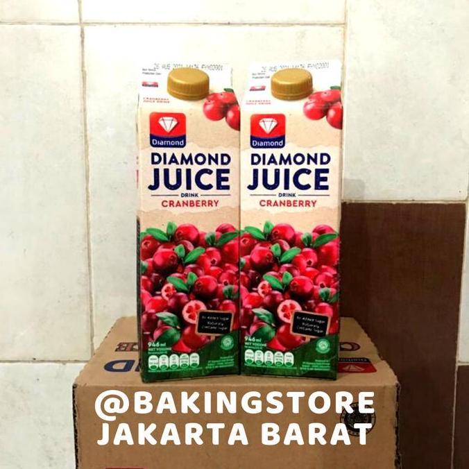 Winebluse- Diamond Juice Cranberry Unsweet 946 Ml - Jus Cranberry