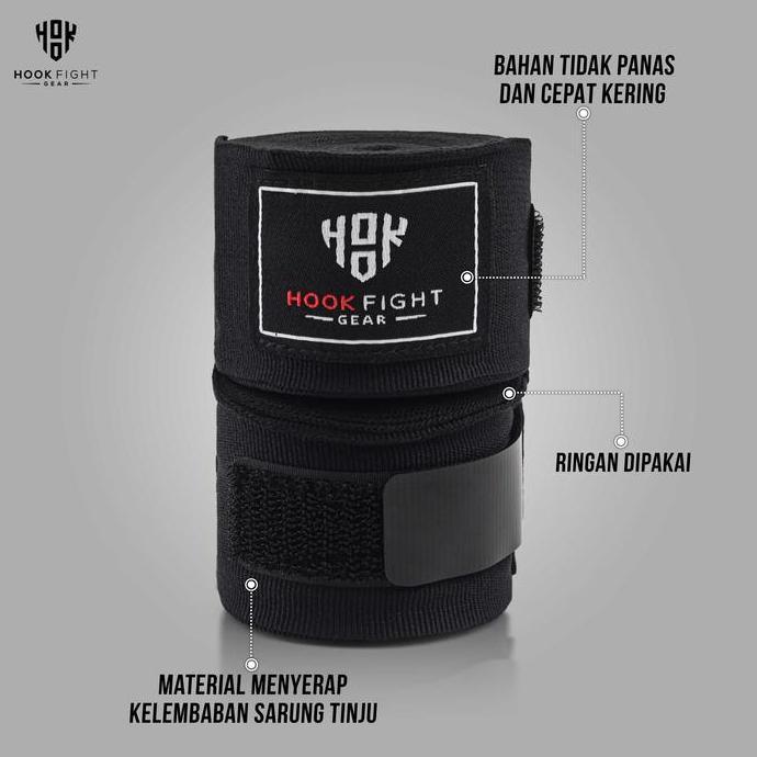Gasyuuk- Handwrap Muay Thai Hook Fight Gear, Hand Wrap Boxing Hook, Handwrap