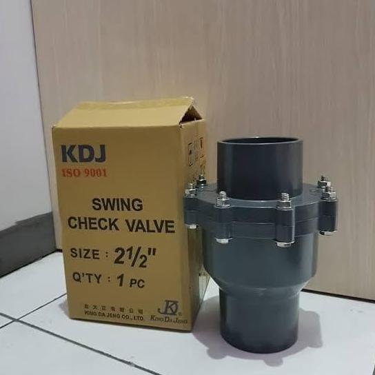 TERBARU - Check valve 2 1/2 inch KDJ Swing check valve Checkvalve 2,5 inch