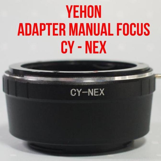 YEHON  Lens Adapter  | CY C/Y G - NEX | Lensa Contax Yashica Lenses to Body Camera Sony NEX E Mount 
