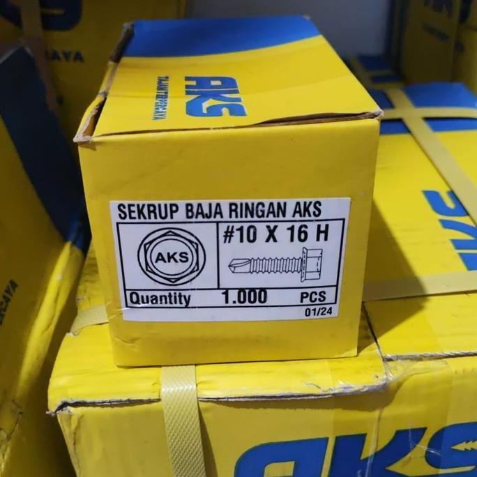 TERBARU - skrup baja ringan isi 1000 pcs