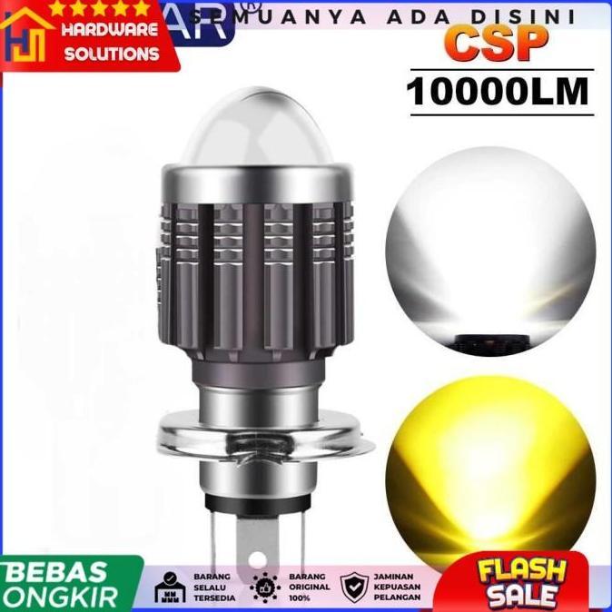 MORVENO Lampu Motor LED Headlight 10000LM H4 CSP 1 PCS - P15