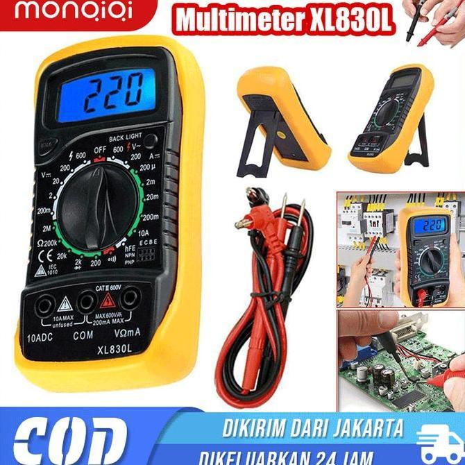 NEROZA Multimeter Digital AC/DC Voltage Tester / Multitester Digital/Avometer Digital XL830L / multi