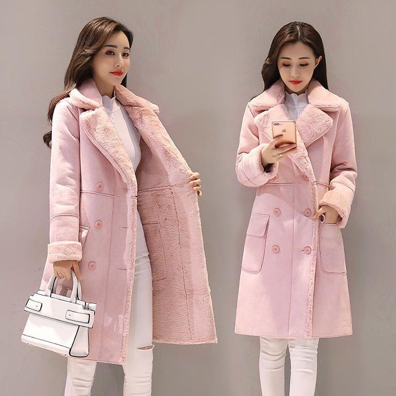 Hot Product Women Wool Lamb Coat Patricia Wanita Jaket Winter Musim Dingin