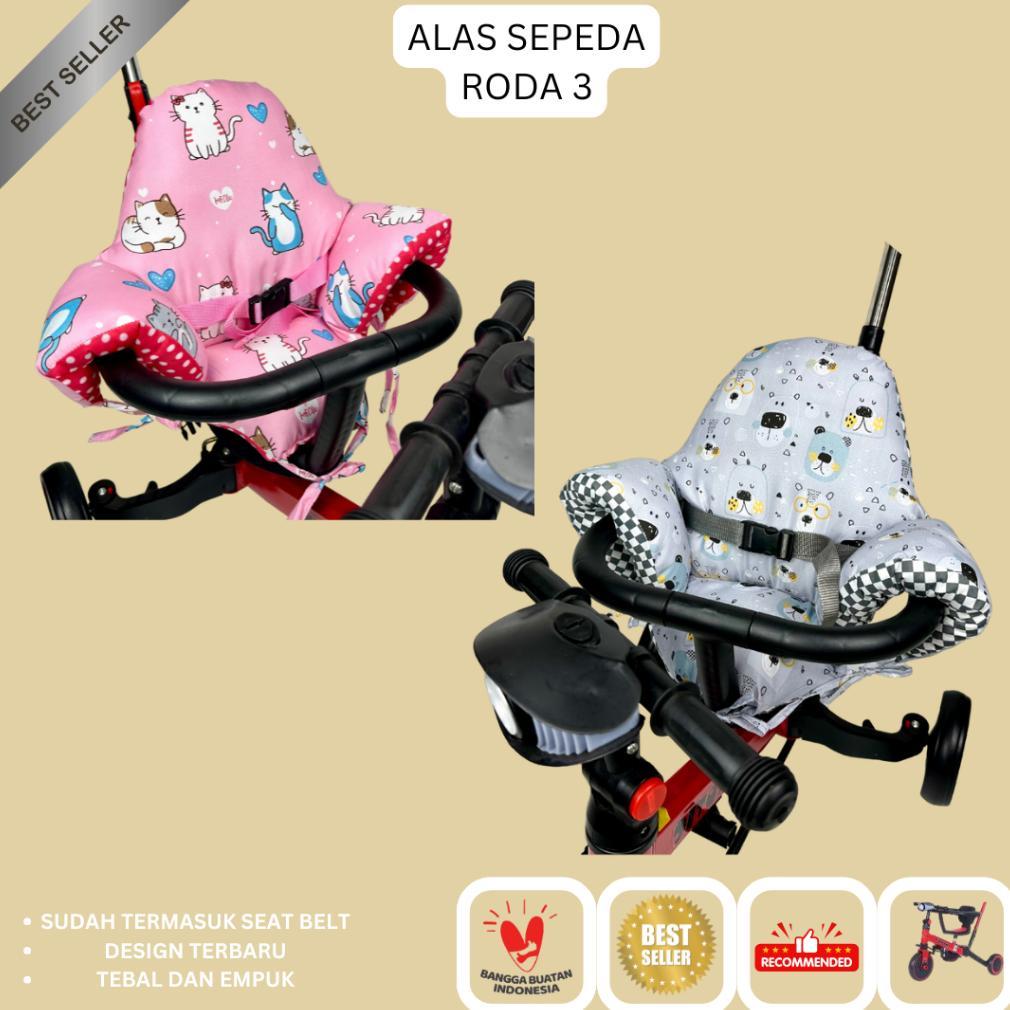 Promo BestPromo Alas Duduk Bayi Dan Anak Sepeda Roda Tiga Segala Merk (Universal),Exotic,Pacific,Etc