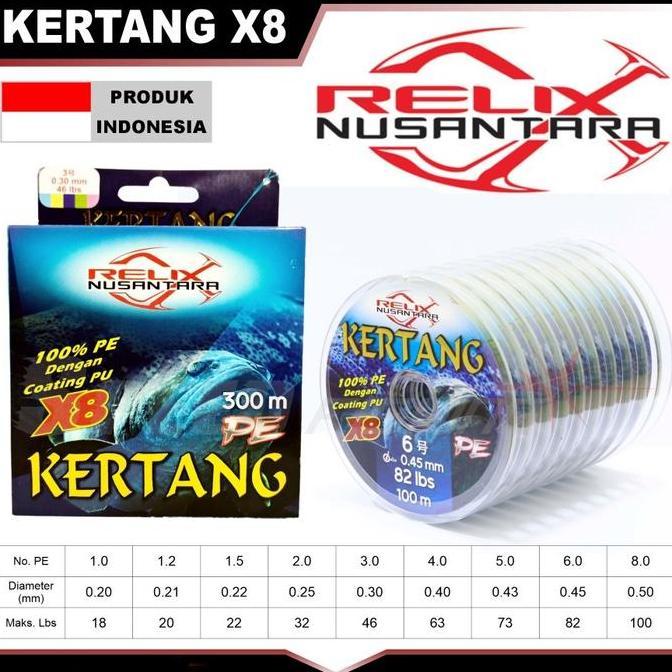 Pe Relix Nusantara Kertang Fishing Line