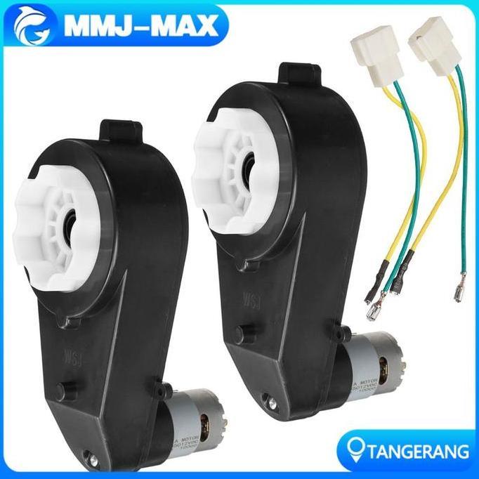 CARMANELO RPM 15000 Gearbox Mobil Aki 12V Tipe Besar Dinamo Mainan Anak Kuat Untuk Mobil Motor Listr