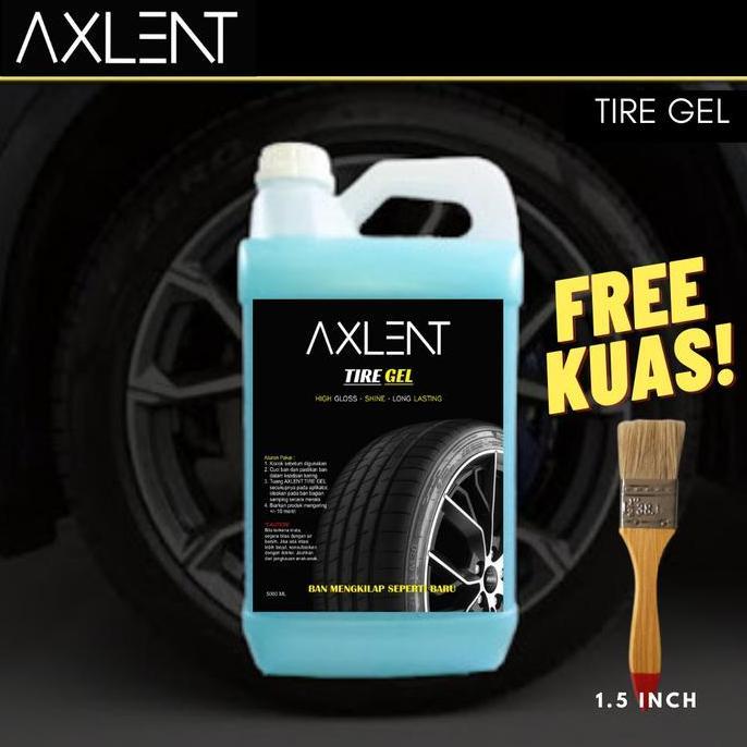 AXLENT TIRE GEL Semir Ban Berkualitas Isi 5 Liter