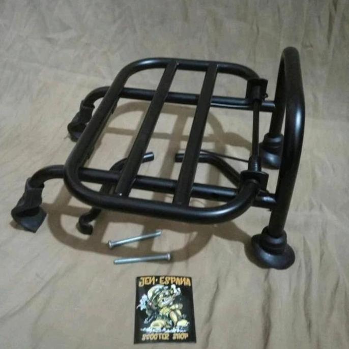 Front rack Vespa super sprint Px Excel Exlusive dll / aksesoris Vespa
