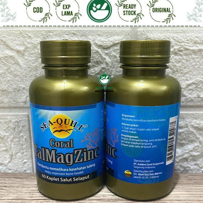 SEA QUILL CORAL CALMAGZINC 60 SEA-QUILL CAL MAG ZINC CALCIUM