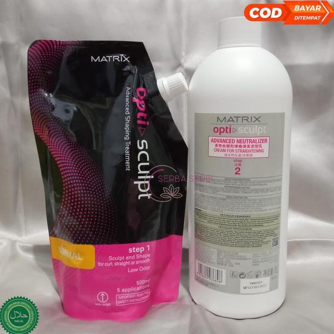 Gogogo- Opti Sculpt 500Ml Matrix Smoothing Resistant Normal Sensitized Pelurus Rambut Rebonding