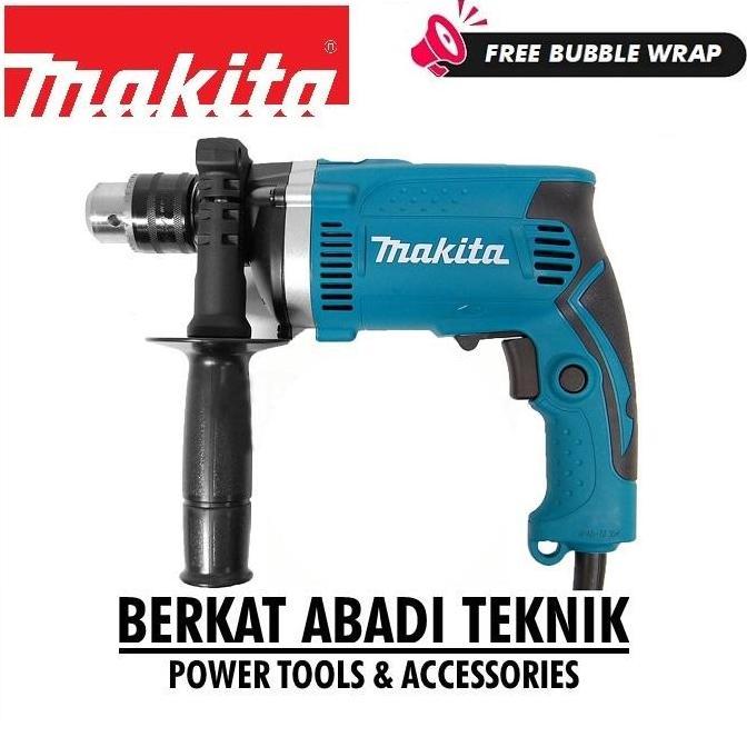 Ironday- Makita Hp 1630 Bor Listrik 13Mm Tangan Impact Tembok Bolak Balik Mesin