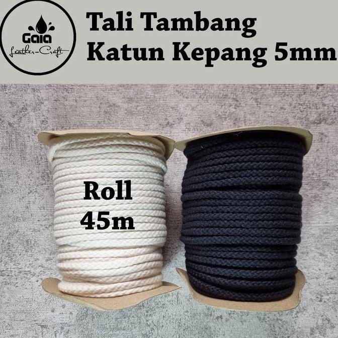 Gasken- Tali Tambang Katun Kepang 5Mm