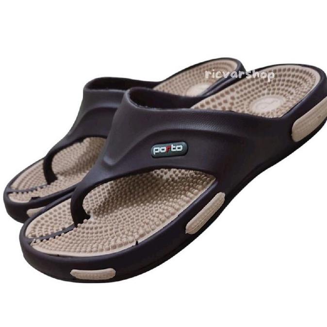Kets- Sandal Jepit Kesehatan Duri Karet Porto 605M/Sandal Jepit/Sandal Karet/Sandal Kesehatan/Sandal