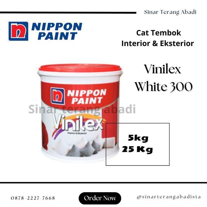 Cat- Cat Tembok Vinilex 5 Kg 300 Putih