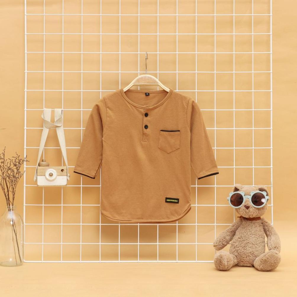 DISKON HANDFEEL X HEPPIKIDSINDO - BAJU KOKO KURTA ANAK LAKI LAKI UWAIS SERIES - PAKAIAN MUSLIM ANAK 
