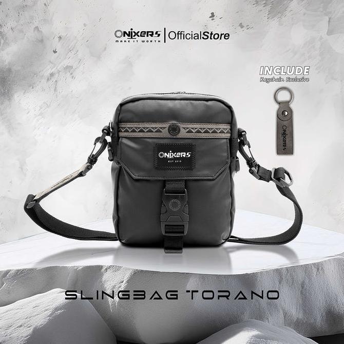 Backpack- Onixers Torano Tas Slempang Slingbag Pria Waterproof Selempang Waistbag