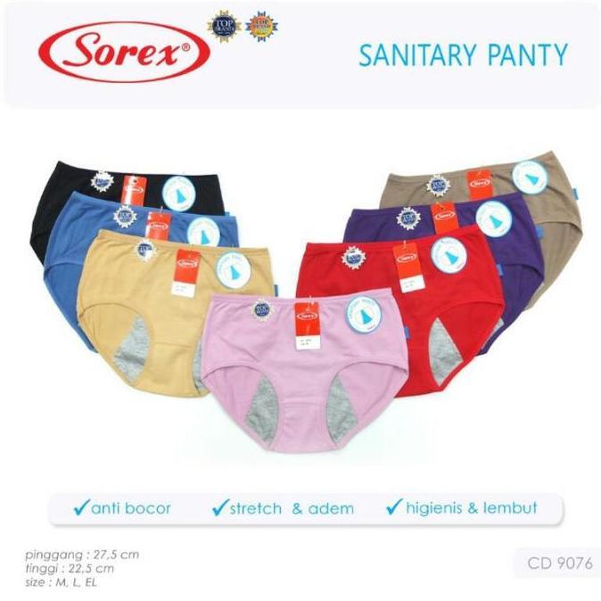 CD Sorex 9076 | Celana dalam / celana dalam wanita - Celana Dalam Wanita Haid Waterproof / Celana Da