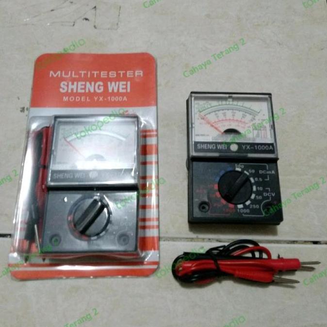 Irontime- Multitester Analog Mini/Avometer Analog/Multitester Kecil
