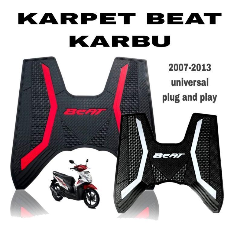 Tahan Lama  Karpet Motor Beat Karbu Karpet Beat Karbu Alas Kaki Beat Karbu Terbaru 2008 Sd 2024