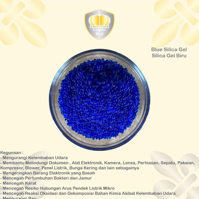 Instancodbisa- Blue Silica Gel 1 Kg/ Silika Gel Biru 1 Kg/ Refill Silica Gel 1 Kg/ Silica Gel Import